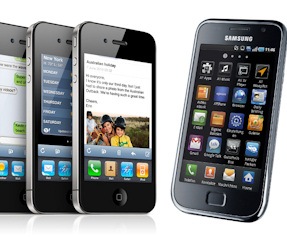 iPhone contre smartphone Android