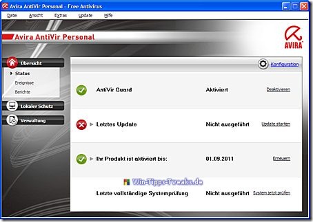 avira antivirus personal 10