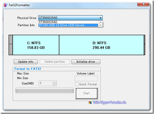 formattatore fat32