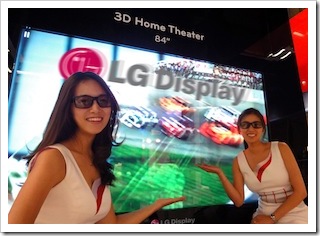 LG 84 inch TV