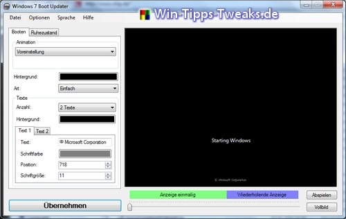 Windows 7 Boot Uploader