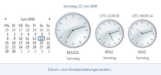 Zeitzonen Zeitzonen