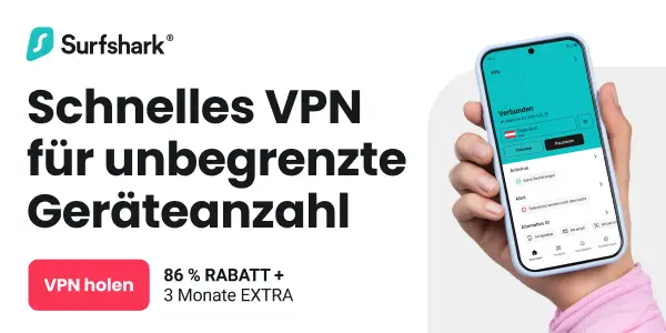 Surfshark - Schnelles VPN fr unbegrenzte Gerteanzahl