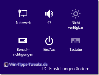 PC-Einstellungen ändern