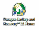 Installation and functions of Paragon Backup & Recovery 11 Home