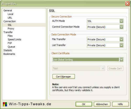 SmartFTP Properties SSL SmartFTP-Properties-SSL