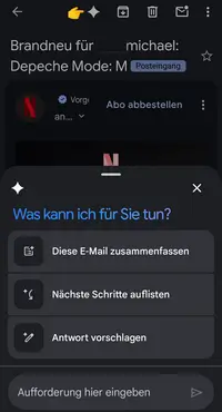 Gmail App Smartphone Bild