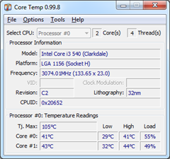 Core temp