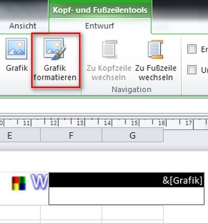 clipart in excel kopfzeile einfügen - photo #4