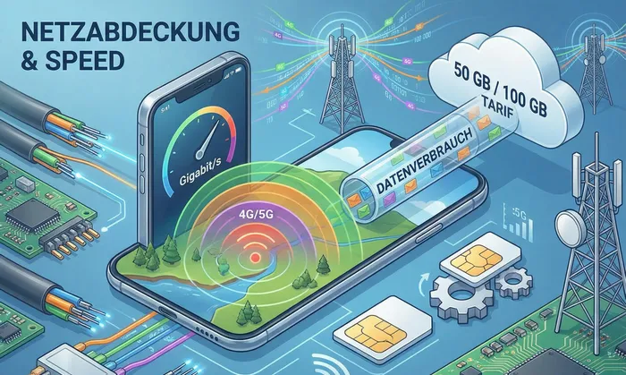 Worauf bei Netzabdeckung und Surfgeschwindigkeit wirklich geachtet werden sollte