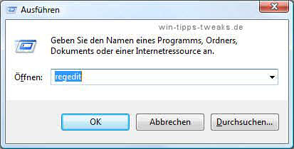 ausfuehren-regedit