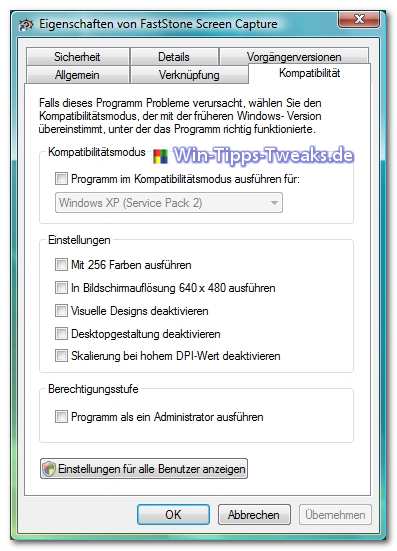 Programmkompatibilität für ältere Programme einstellen programmkompatibilitaet_1.jpg