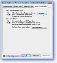 Ipsec anpassen Ipsec anpassen