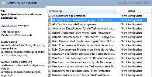 Alle Sprechblasenbenachrichtigungen deaktivieren 4-ballontip-gpedit