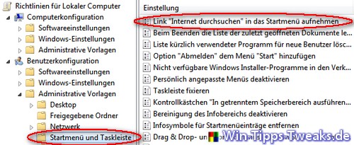 Internet durchsuchen