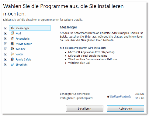 windows live essentials installer