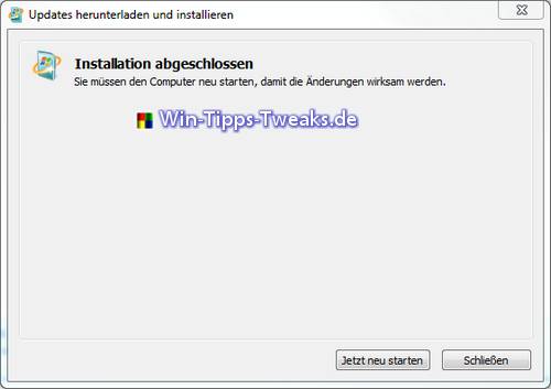 Virtual PC RC wird installiert