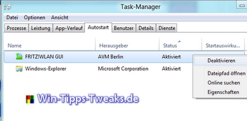 Windows 8 task manager