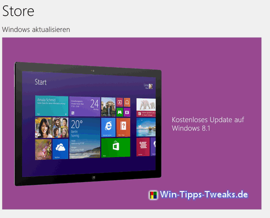 Actualizar Windows 8