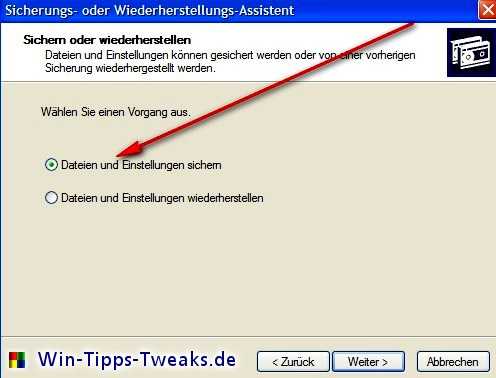 Dateien oder Einstellungen sichern bu1.jpg
