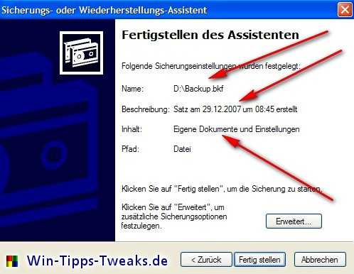 Fertigstellen Sicherungs oder Wiederherstellungs Assistent bu4.jpg